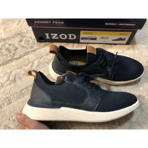 IZOD Men's 8 Navy Sneakers NIB